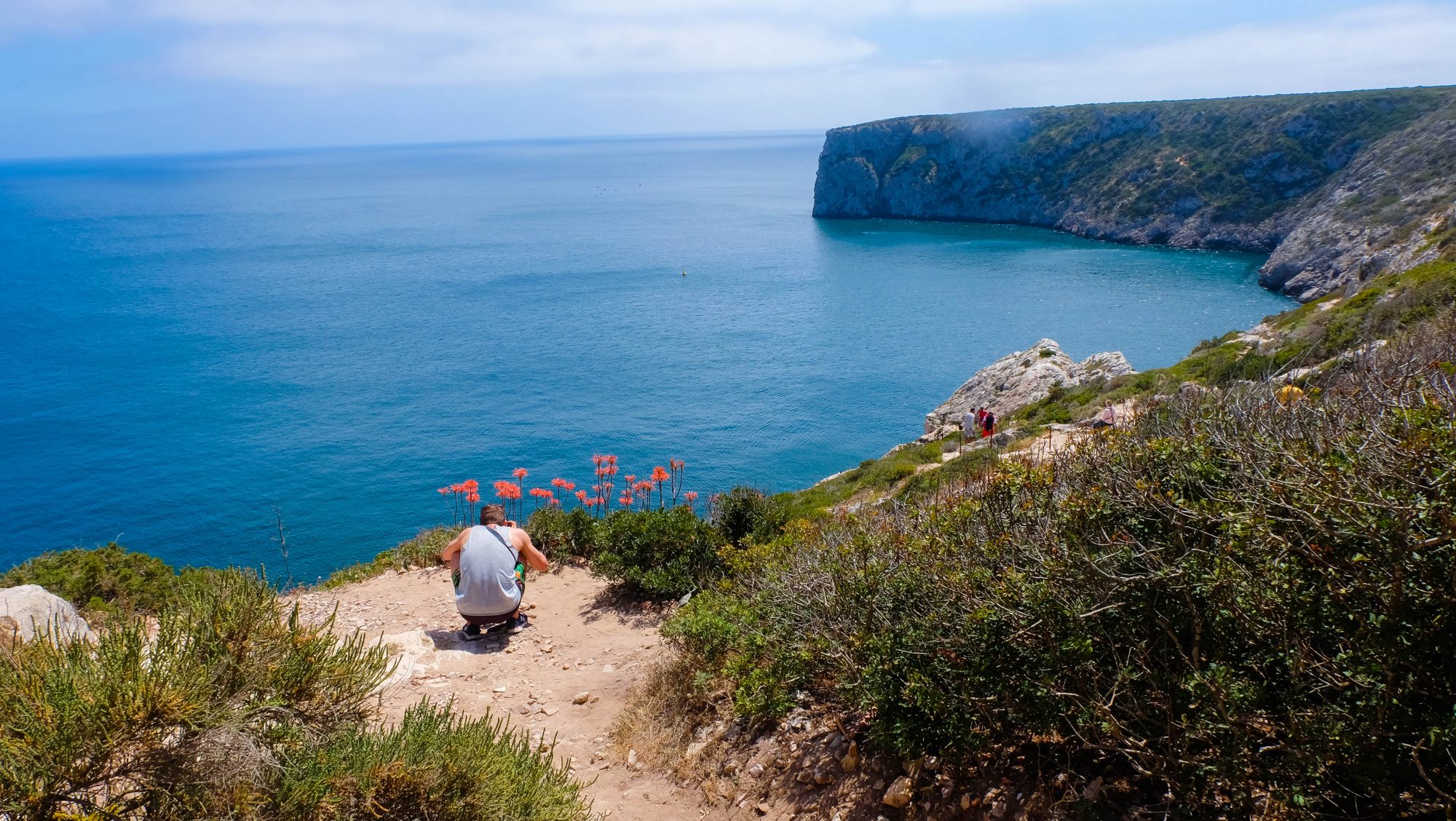 Mimi en vue - Sagres, Portugal