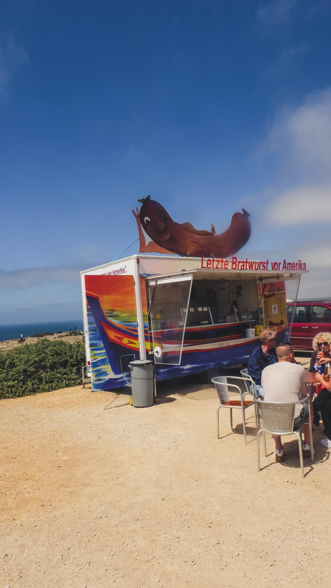 Vendeur de saucisses - Sagres, Portugal