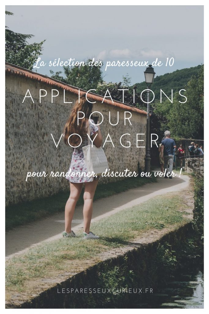 Pinterest pour les applications mobile pour voyager