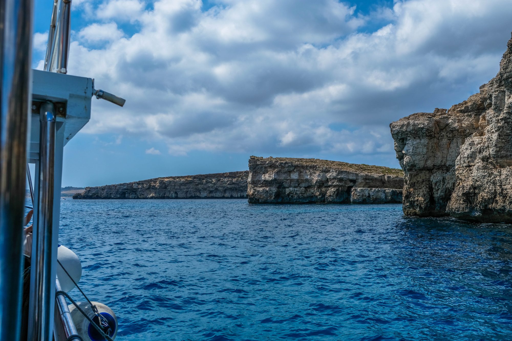 Arrivée sur Comino - Malte