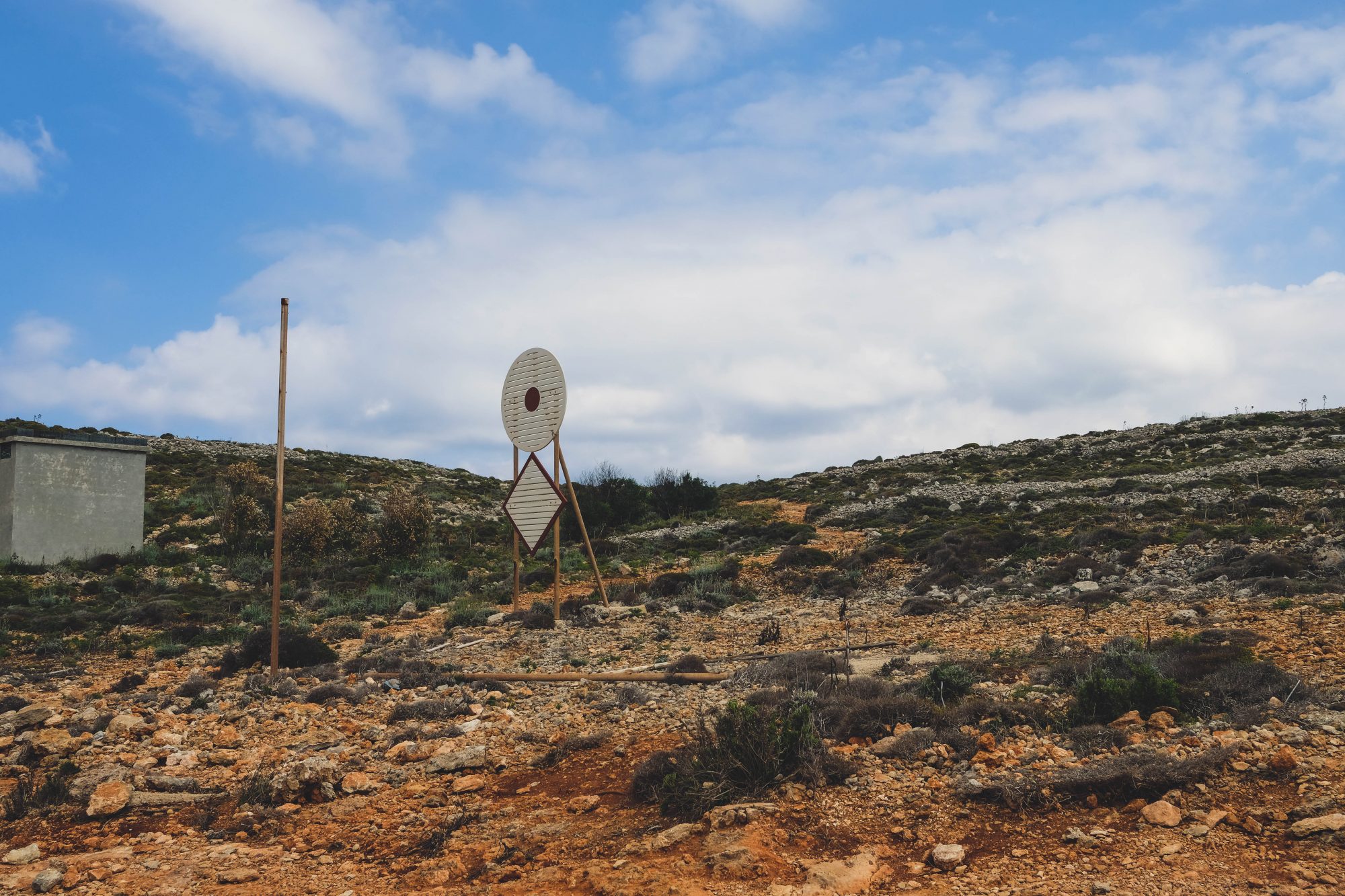 Comino à Malte : plaine aride