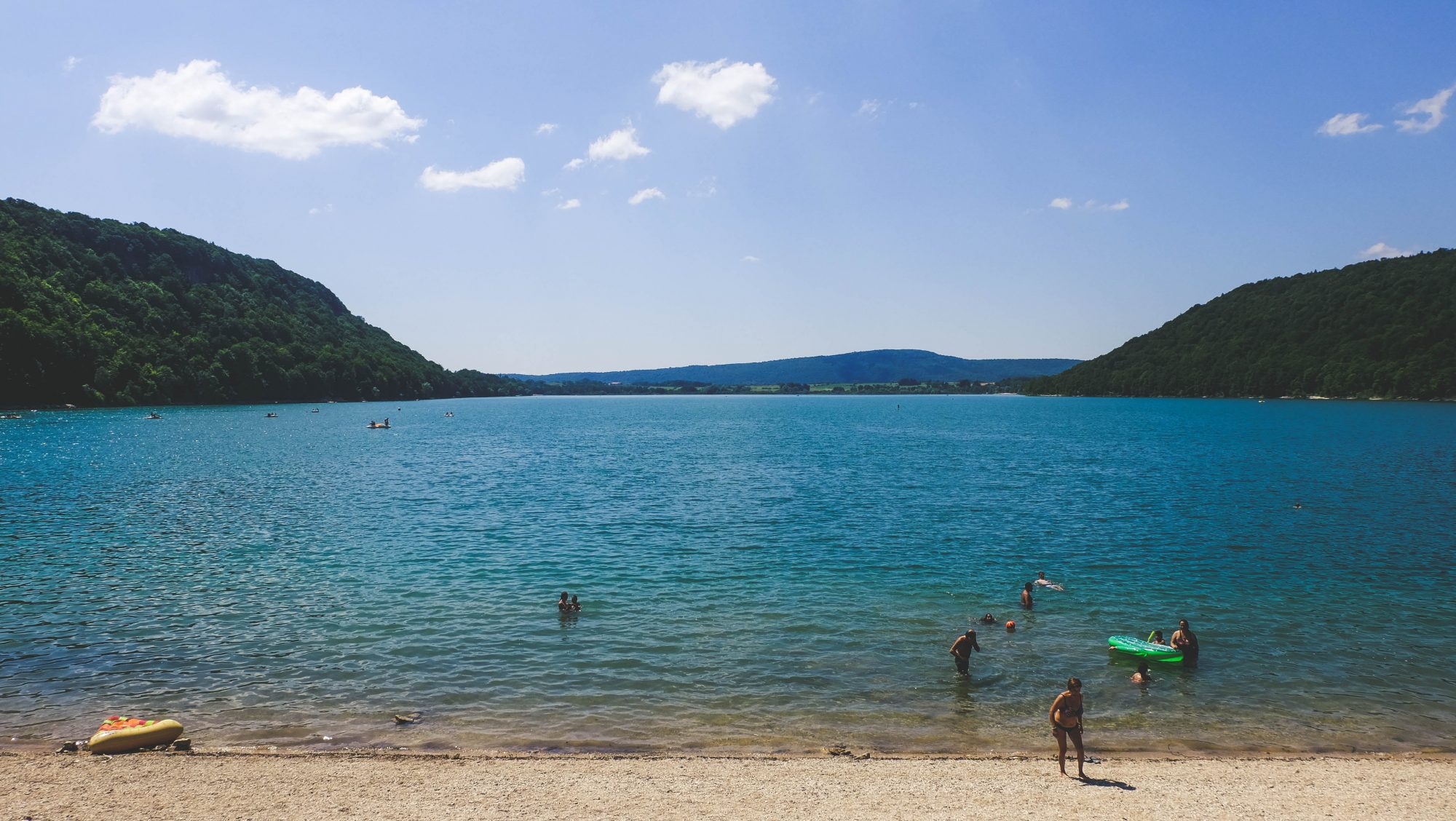 Lac de Chalain - Lac de Chalain, Fontenu