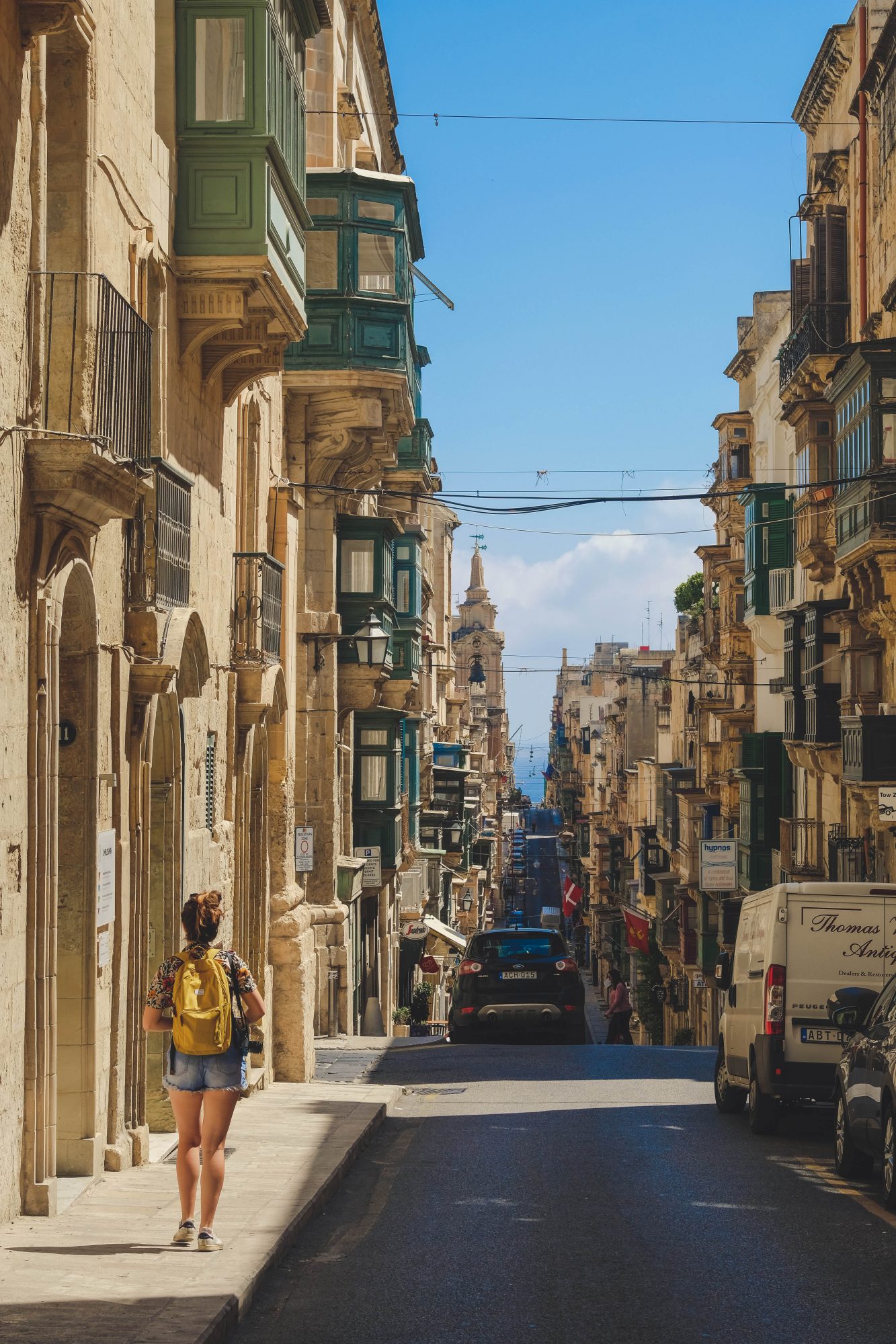 Rue de la capitale - La Valette Malte