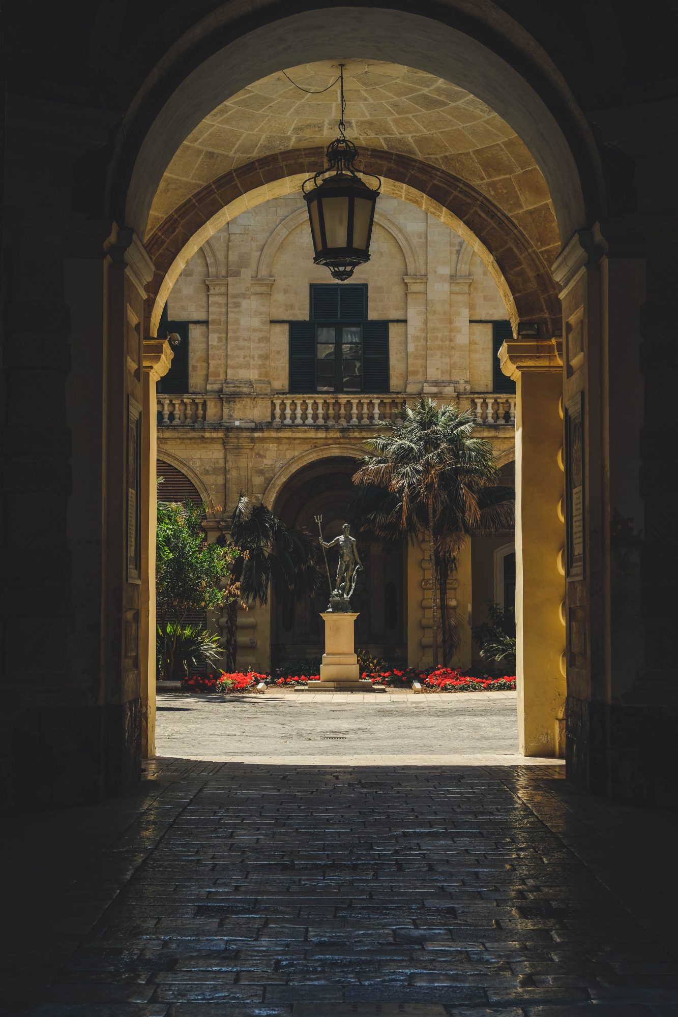 Intérieur de cour - La Valette Malte