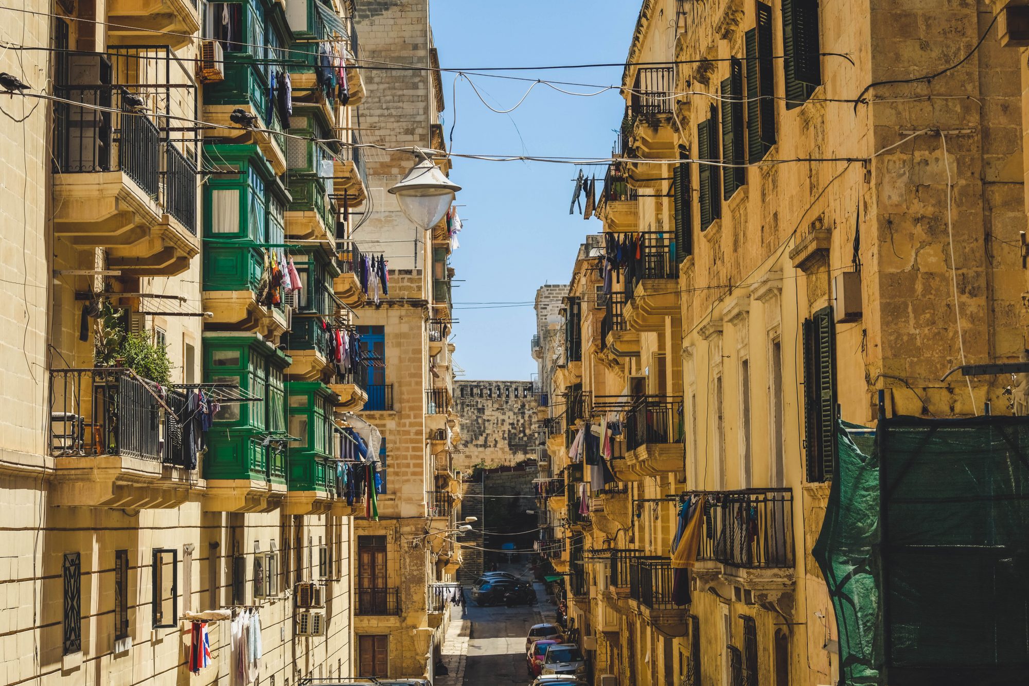 Rue de Malte populaire - La Valette Malte