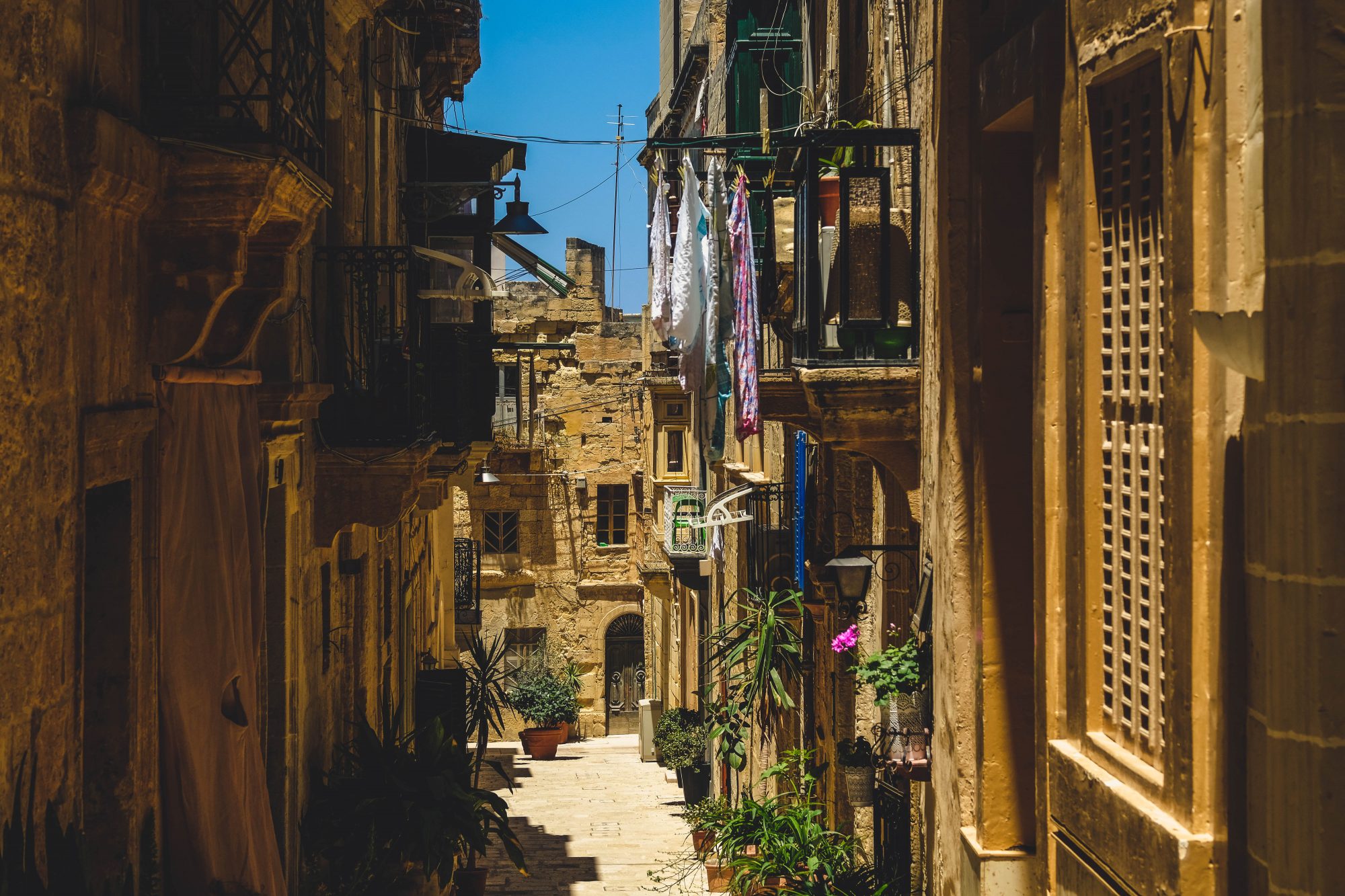 Quartier populaire des 3 cités - La Valette Malte