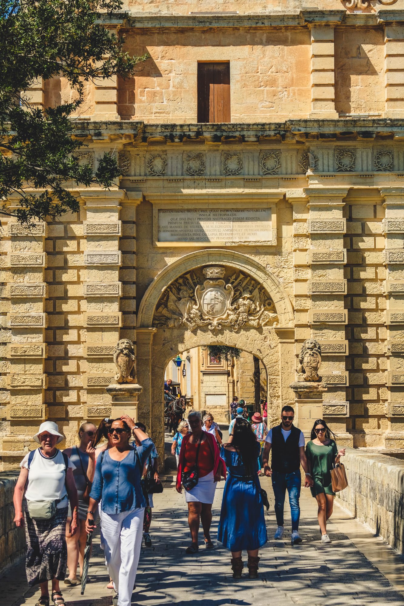 Entrée de Mdina - L-Imdina Malte