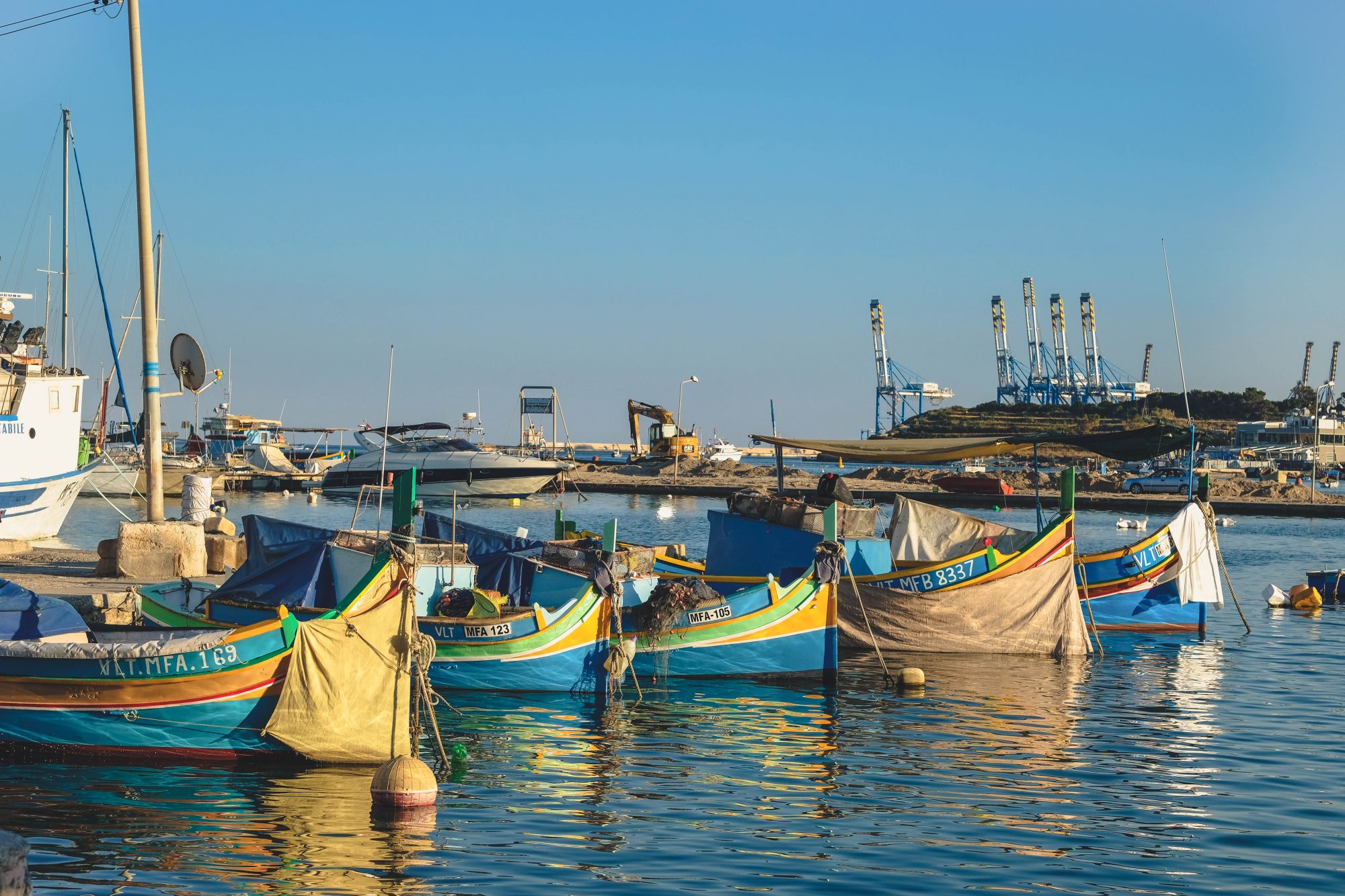 Luzzu Maltais - Marsaxlokk, Malte
