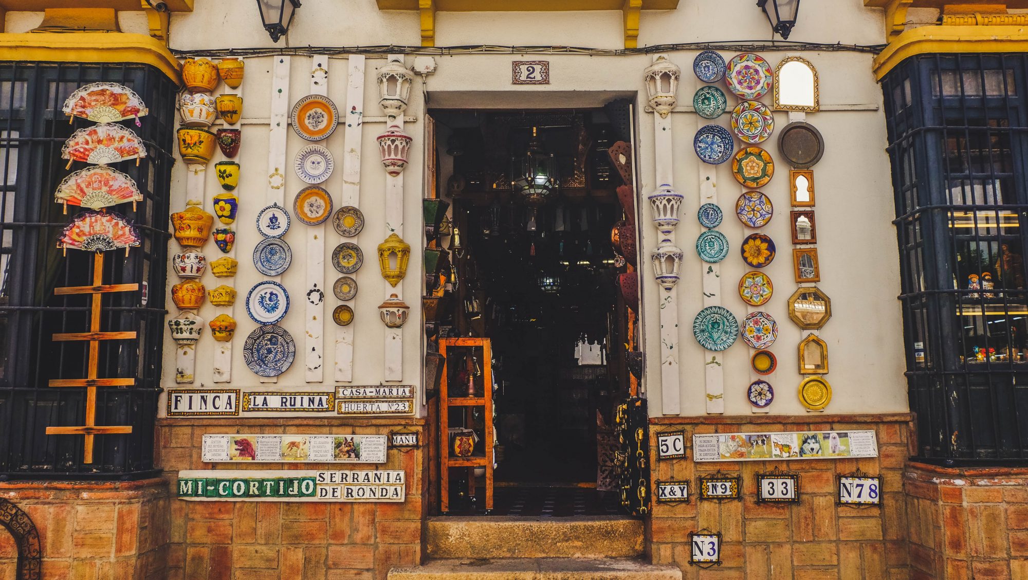 Devanture originale - Ronda, Espagne