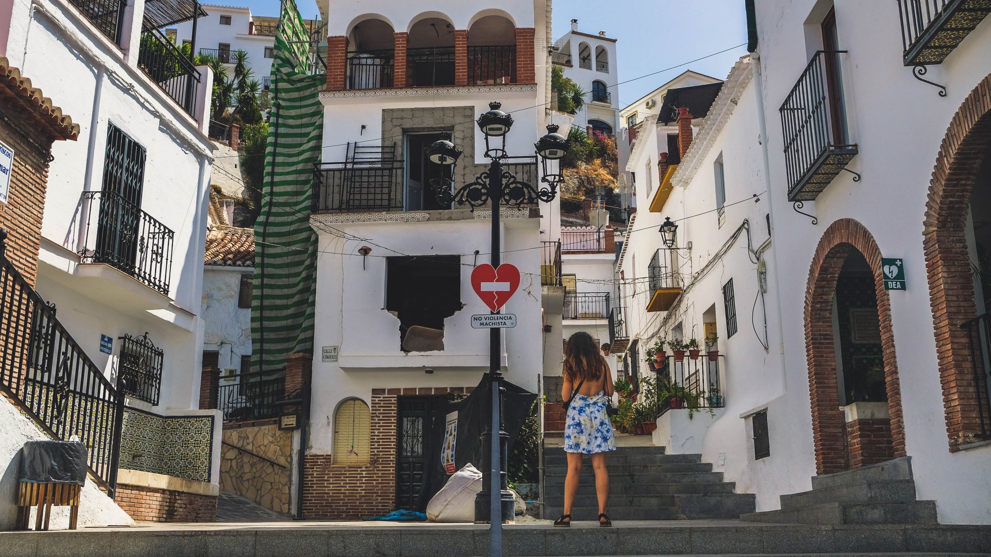 No Violencia Machista - Canillas de Aceituno, Espagne