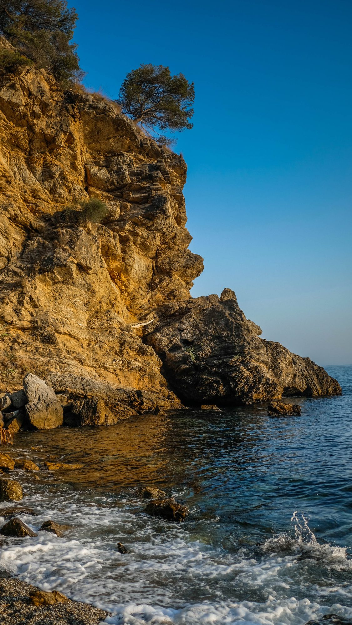 Plage privée - Maro, Espagne