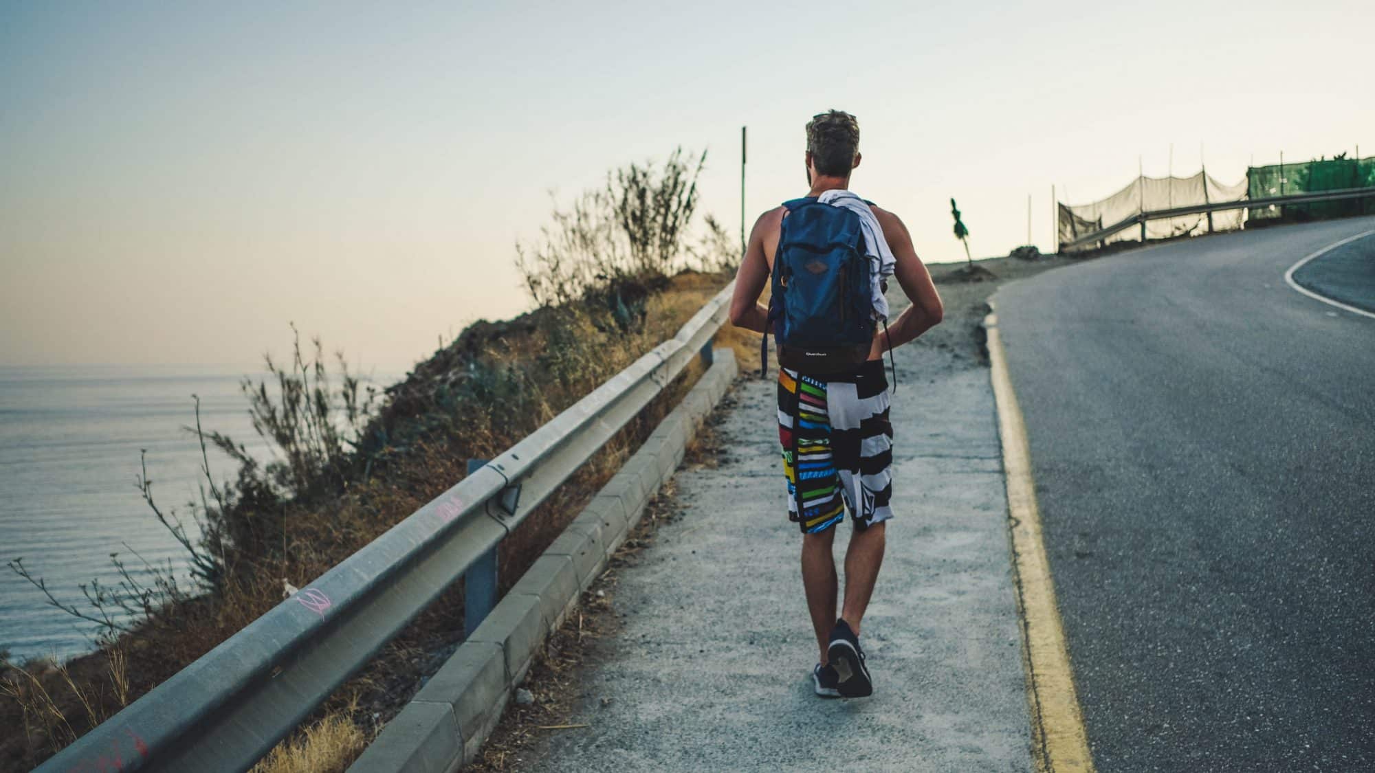 Retour de la plage - Maro, Espagne