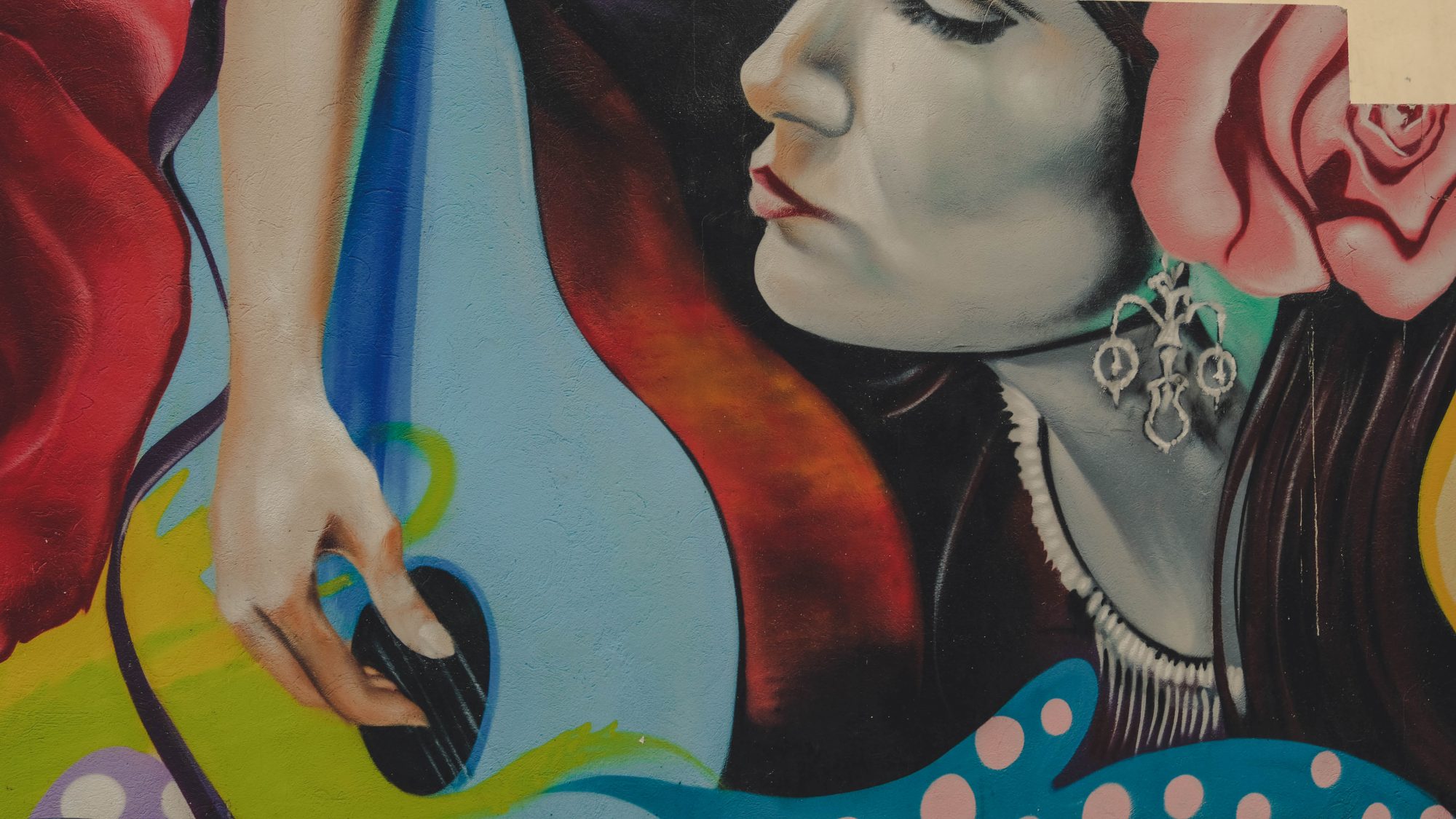 Joueuse de flamenco - Malaga, Espagne