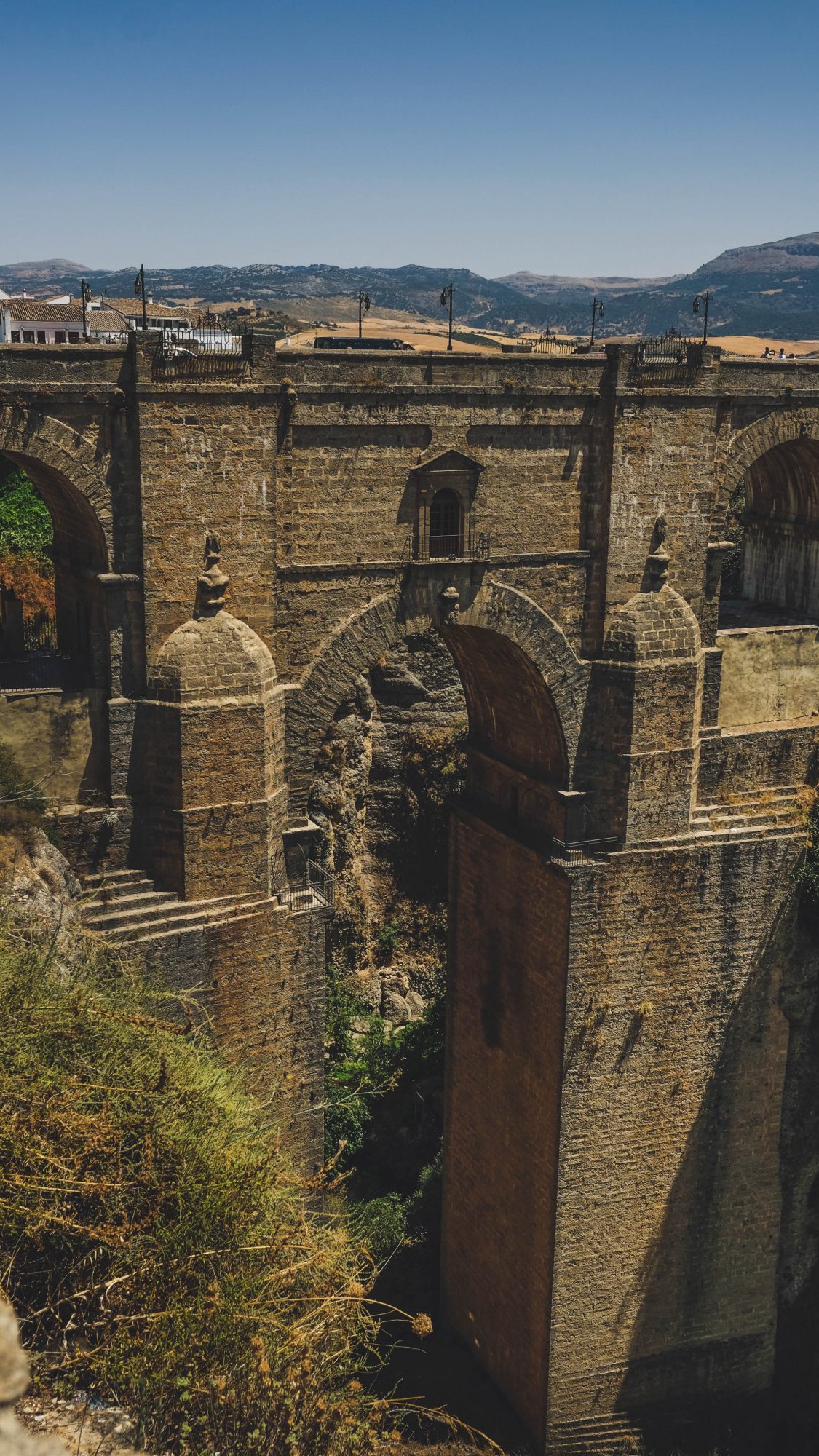 Pont neuf 100m de haut - Ronda, Espagne