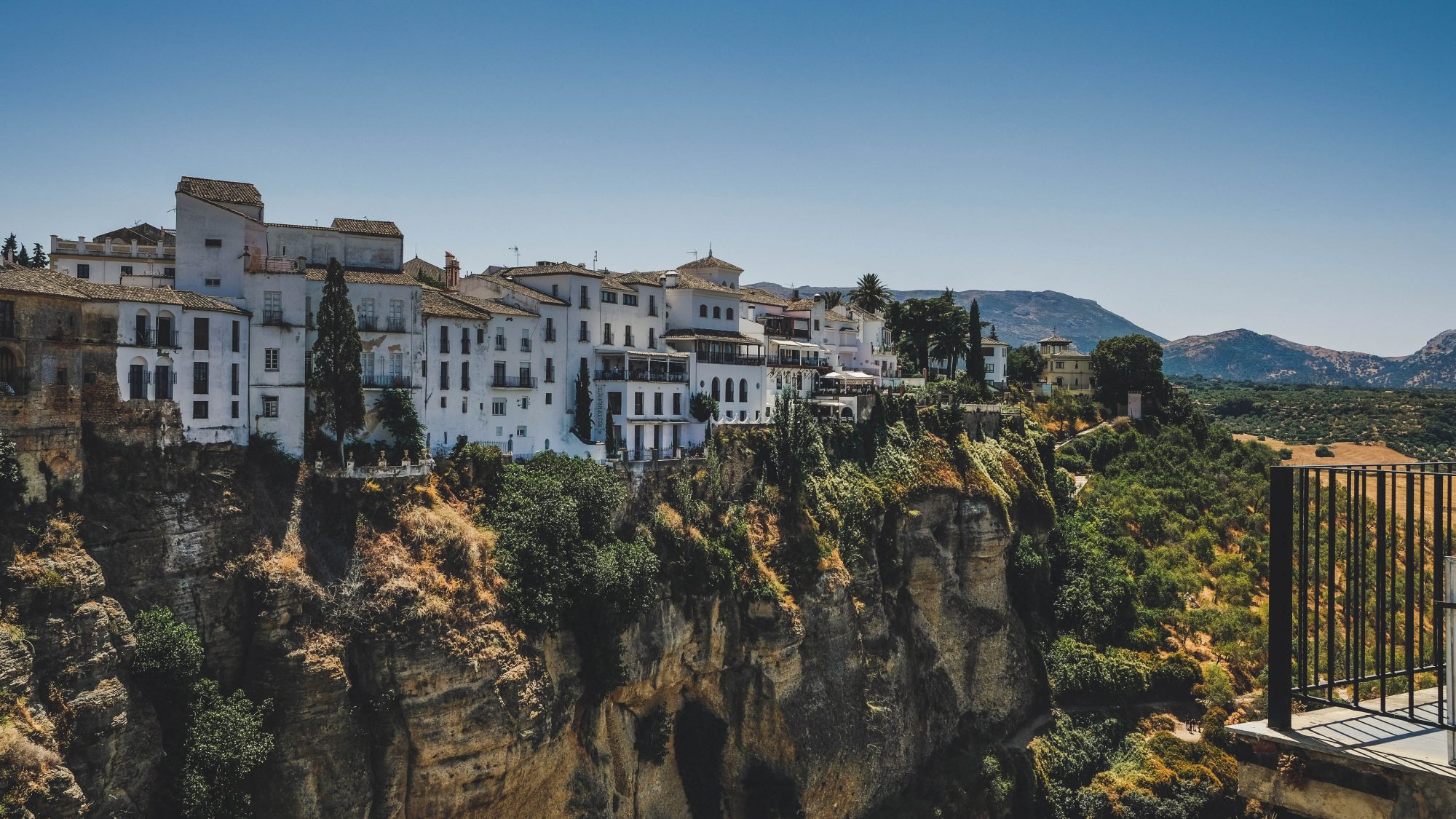 Vue du nouveau pont - Ronda, Espagne