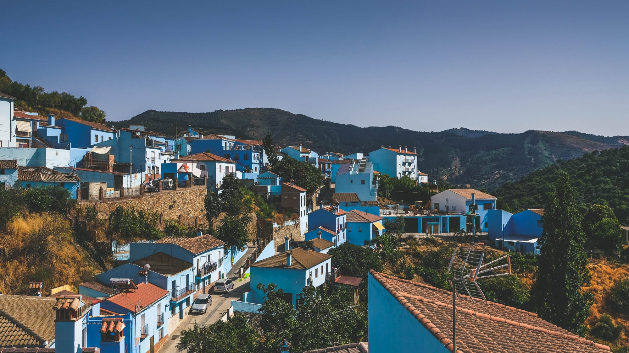 Profil de Juzcar - Juzcar, Espagne