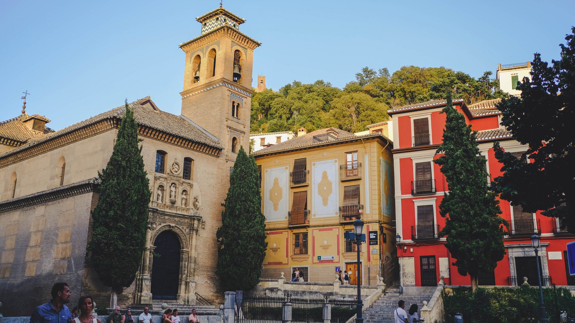Plaza de Santa Ana, Grenade Andalousie