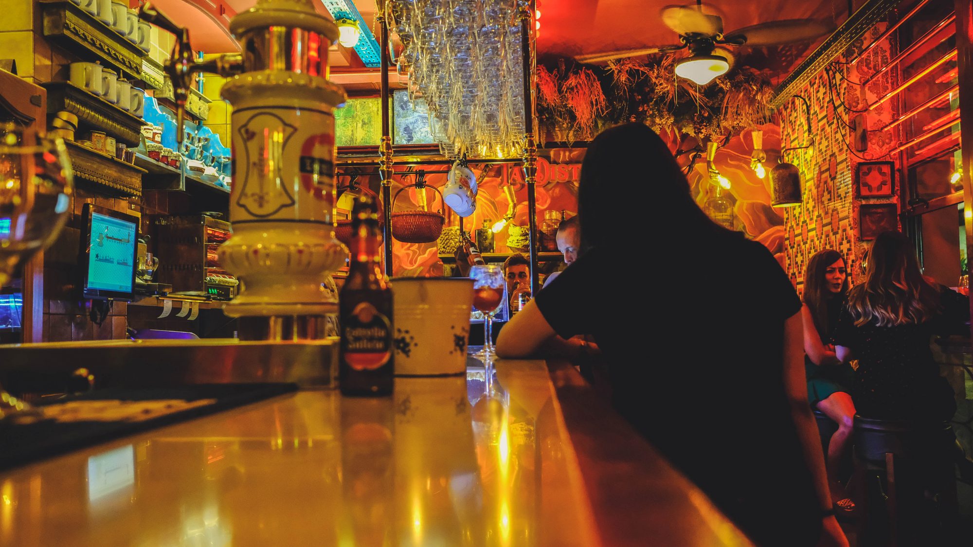 Disloque, bar dans le la calle virgen del rosario, Grenade, Andalousie