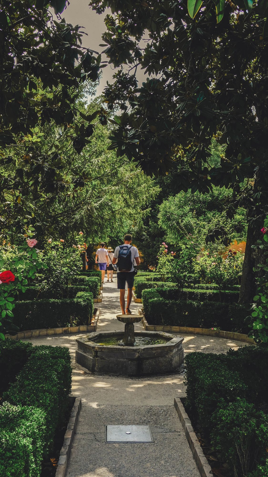Les jardins et les fontaines de l'Alhambra