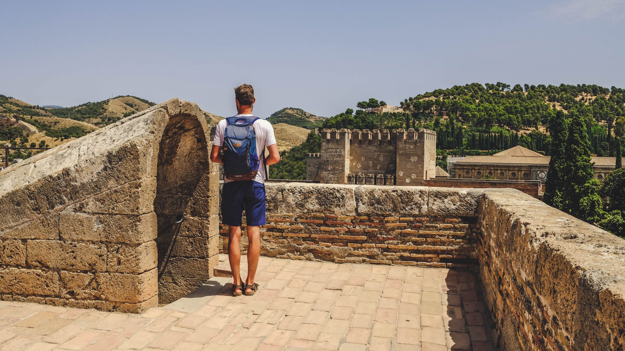 Vue depuis l'Alcazaba à Grenade