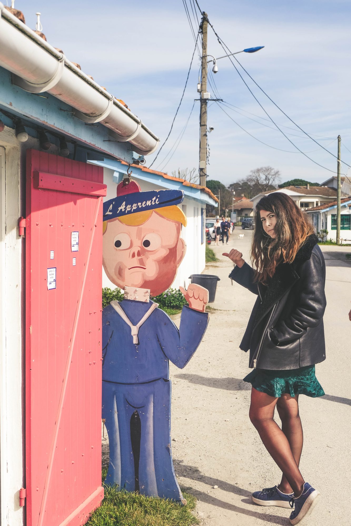 L'apprenti de la journée sur Bassin d'Archachon