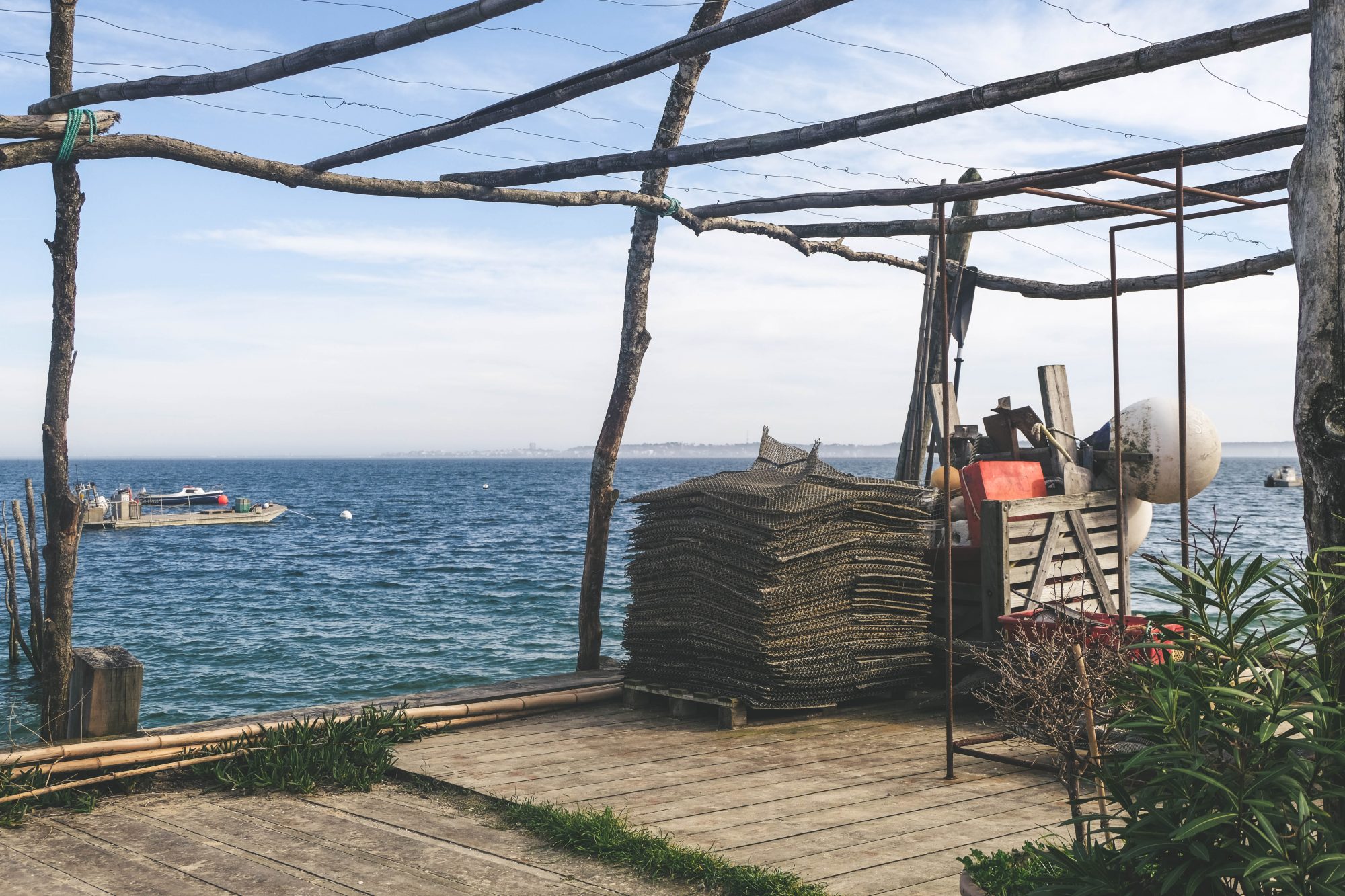 Culture de l'huître sur le Bassin d'Arcachon