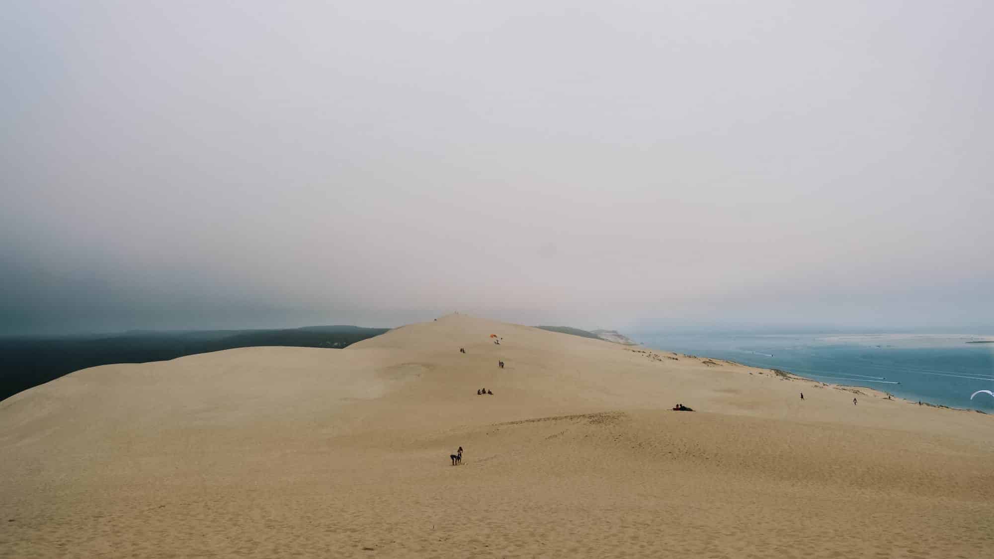 Vue de la dune du pilat - arcachon
