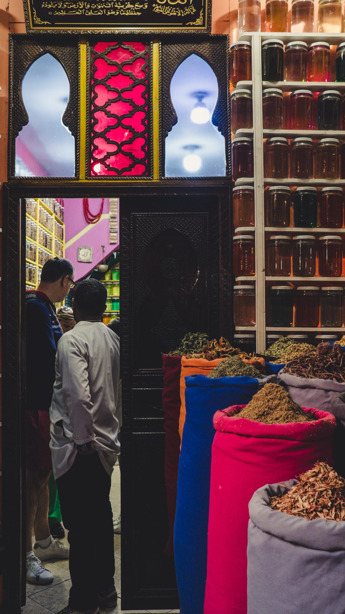 Vendeur d'épices - Que faire à Marrakech au Maroc ?
