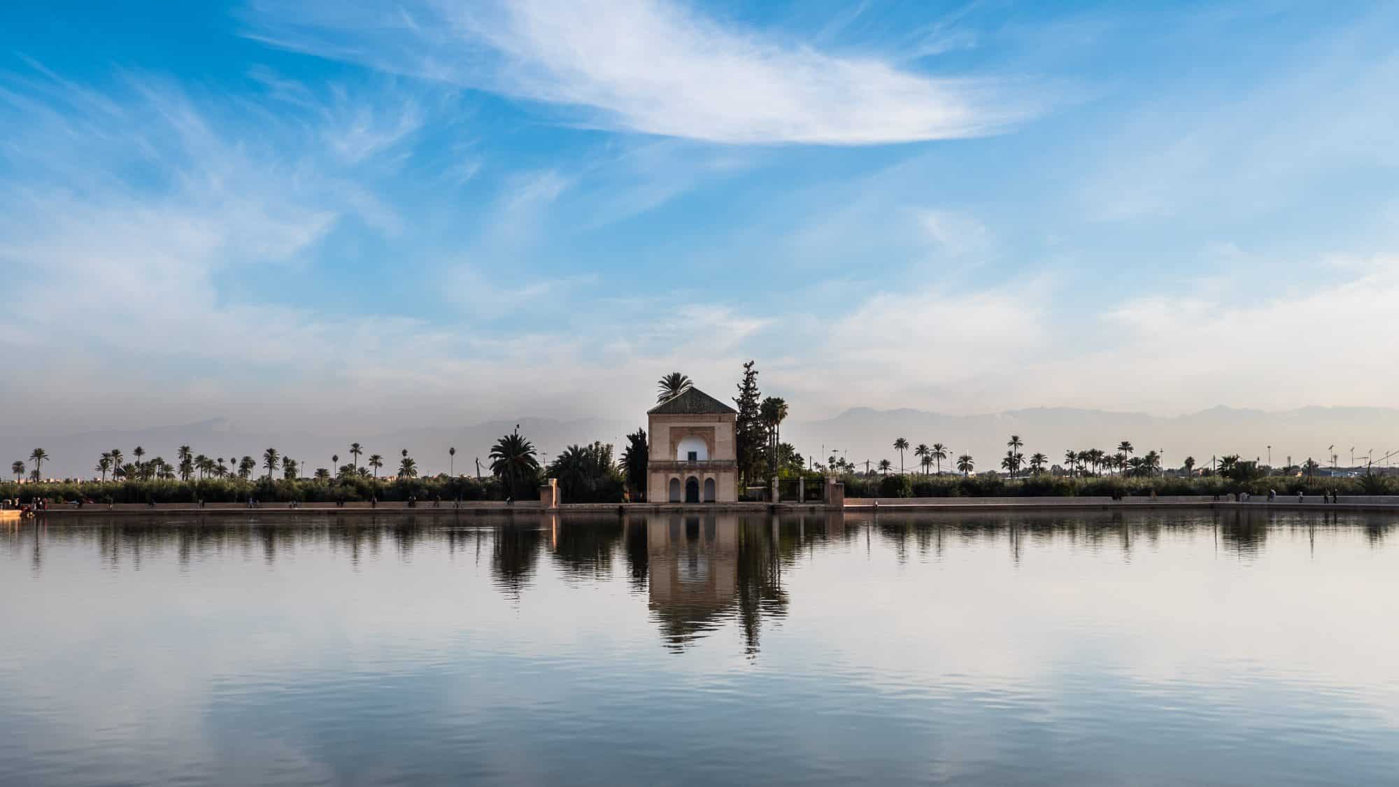 Où faire de belles photos à Marrakech ? Jardin de la Menara