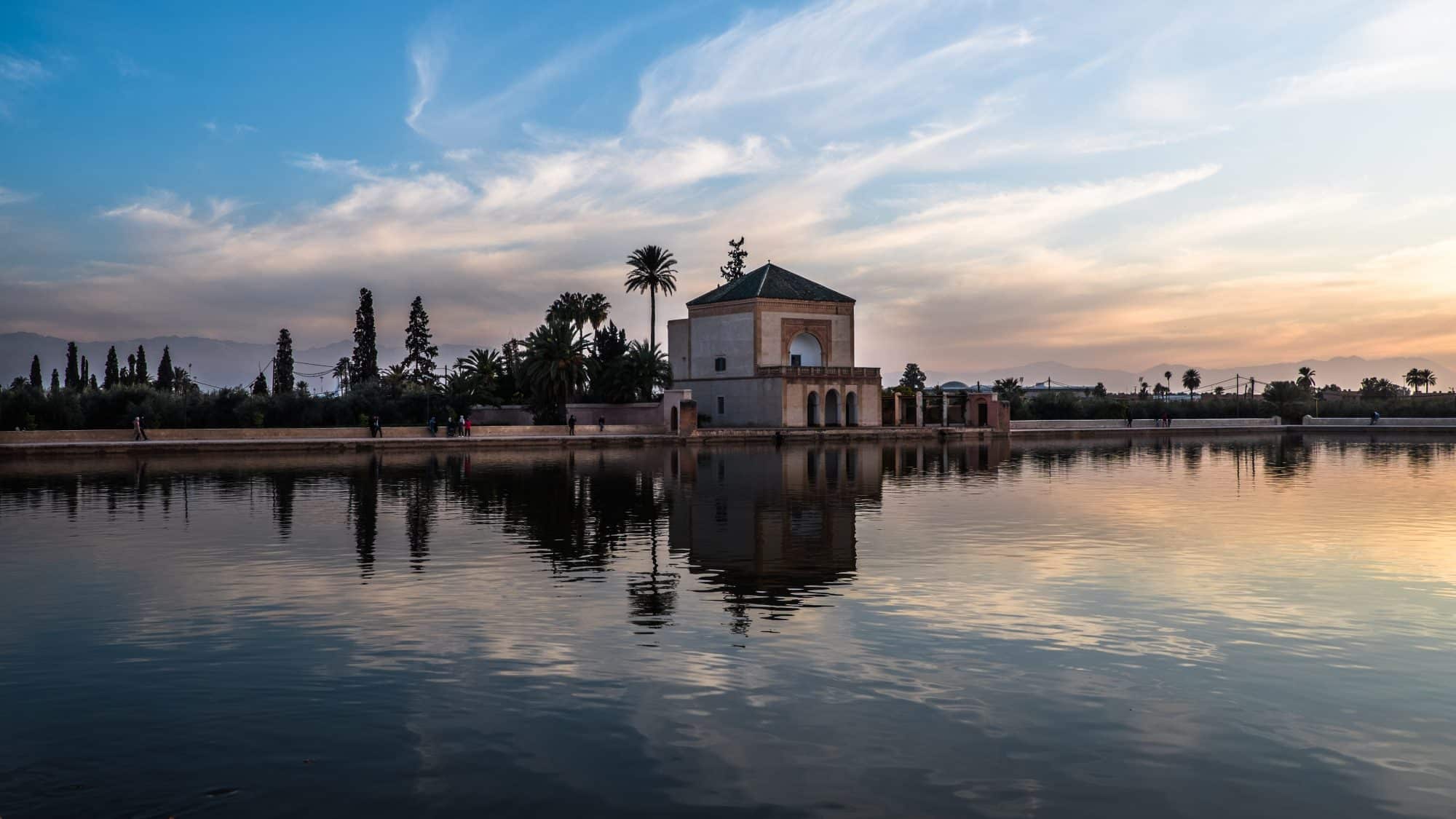 Que voir à Marrakech ? Les jardins de la Menara