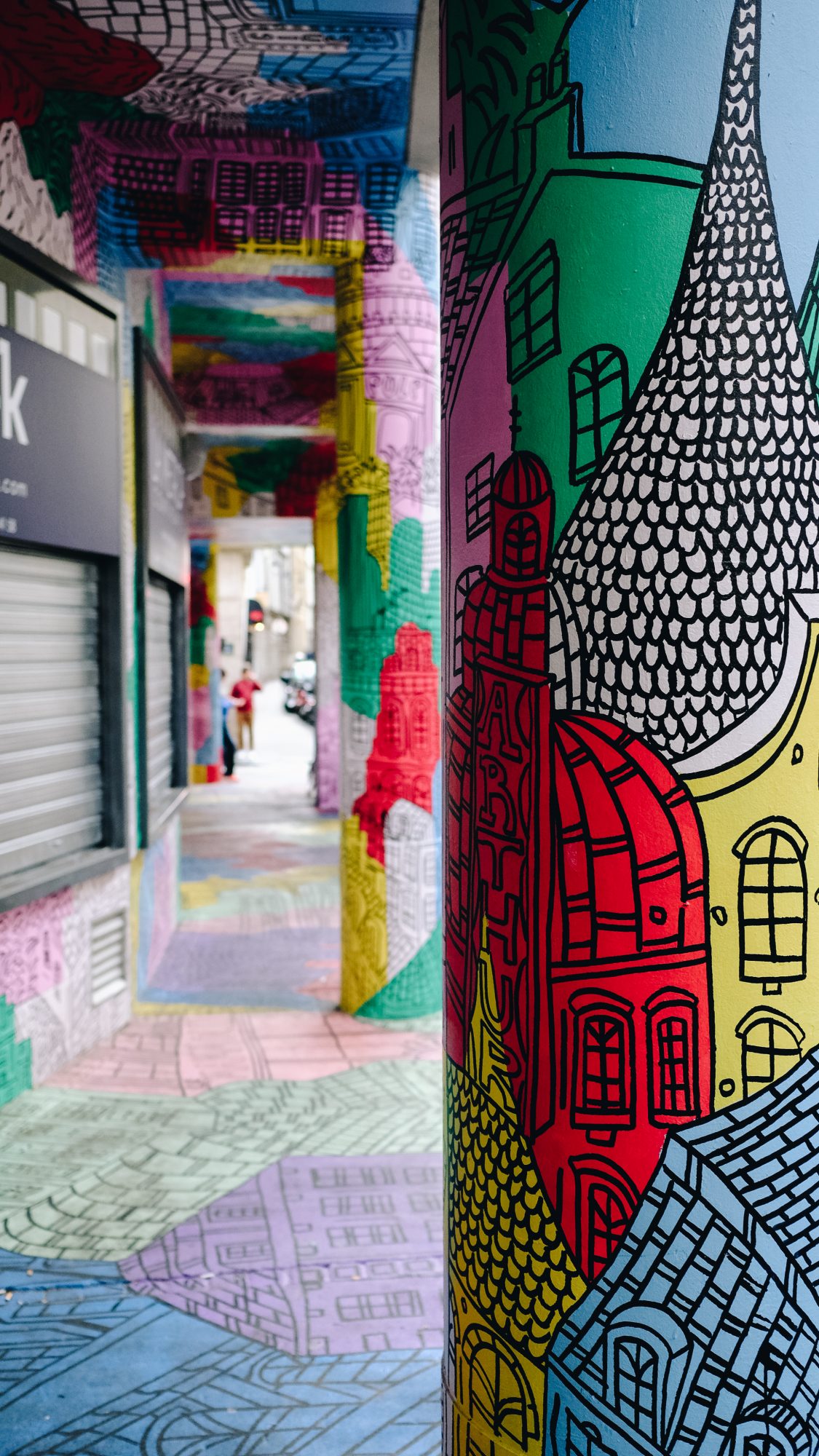 Maisons colorées - Paris