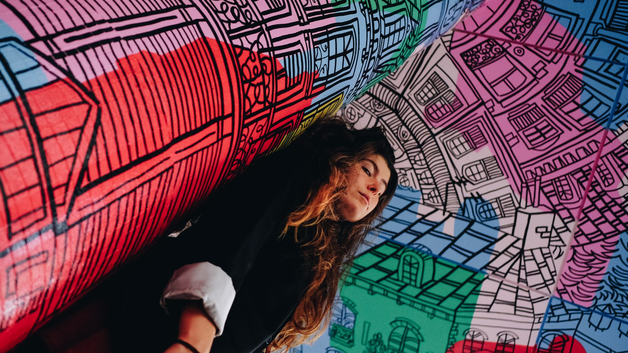 Arches colorées - Paris