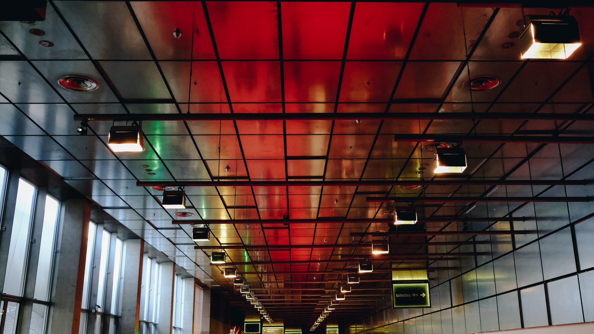 Intérieur de la BNF - Paris