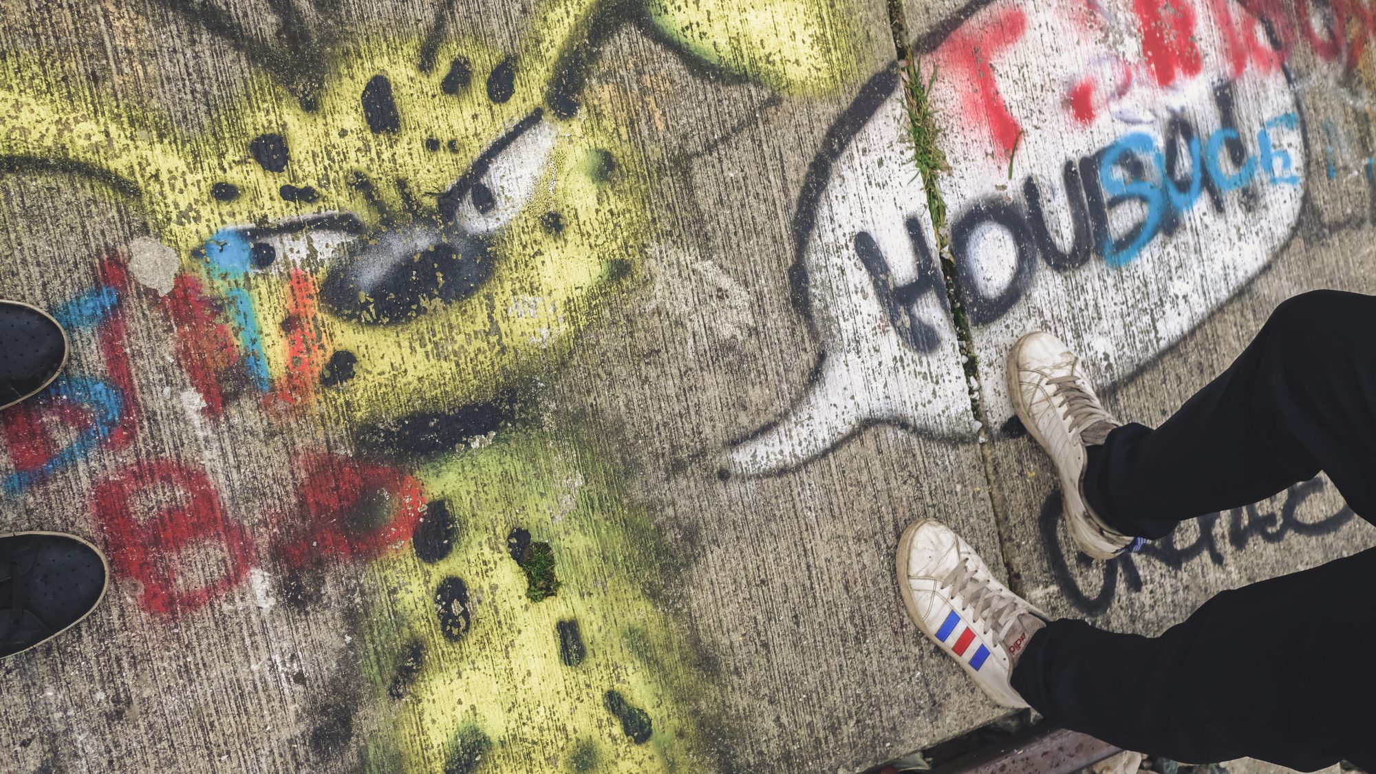 Marsupilami Street-Art, Petite Ceinture Paris