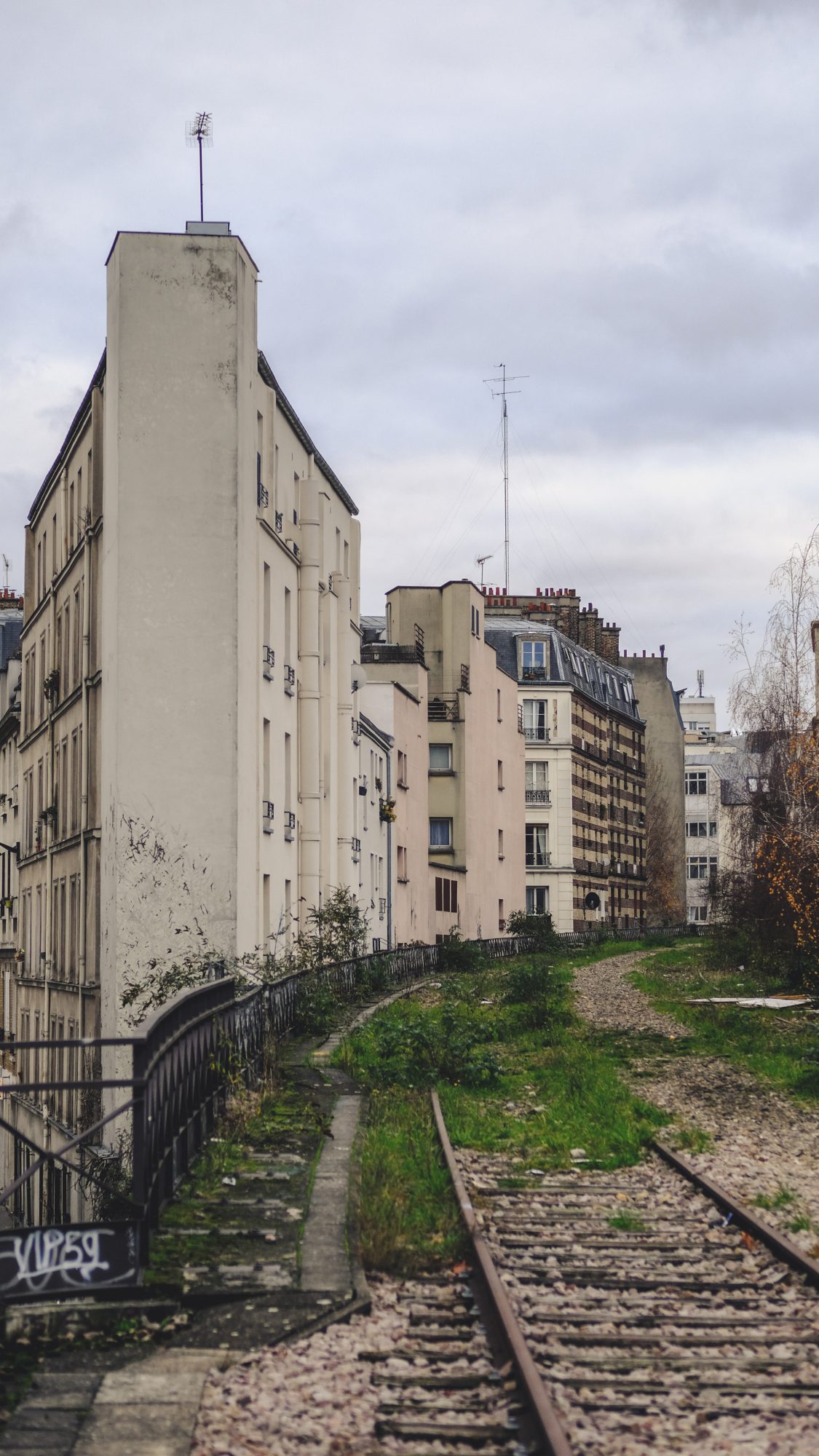 Découpe le long de la Petite Ceinture, Paris