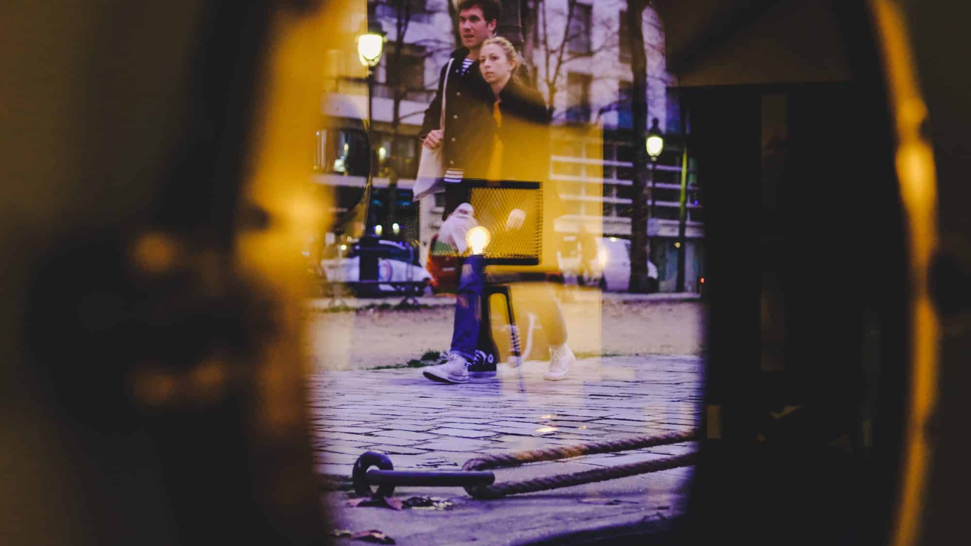 Promeneurs sur le Canal de L'Ourq