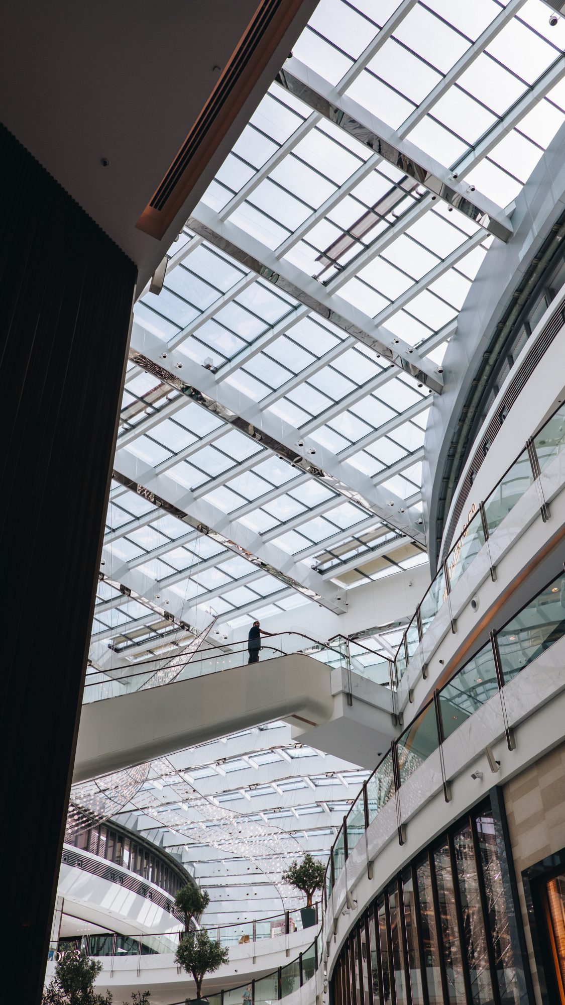 Entrée de la Fashion Avenue - Dubaï Mall