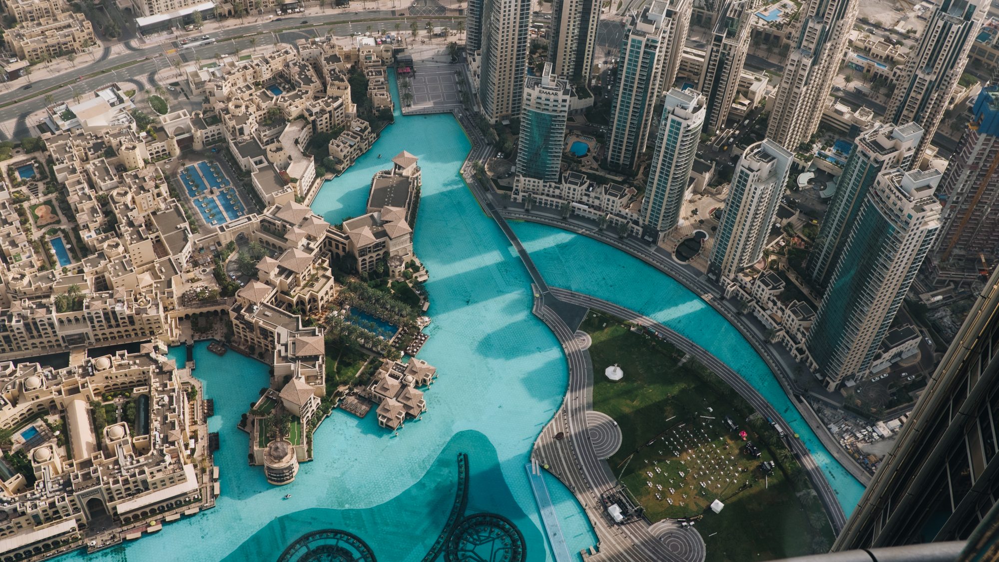 Vue du ciel - Burj Khalifa