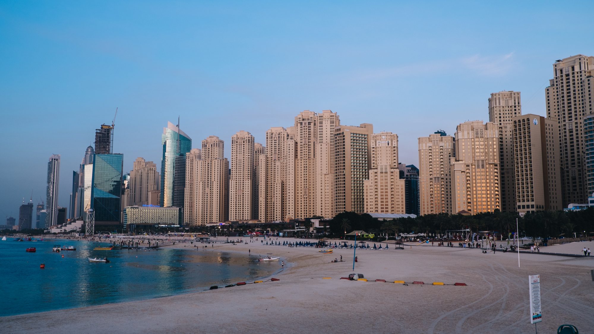 Quartier de JBR - Dubaï