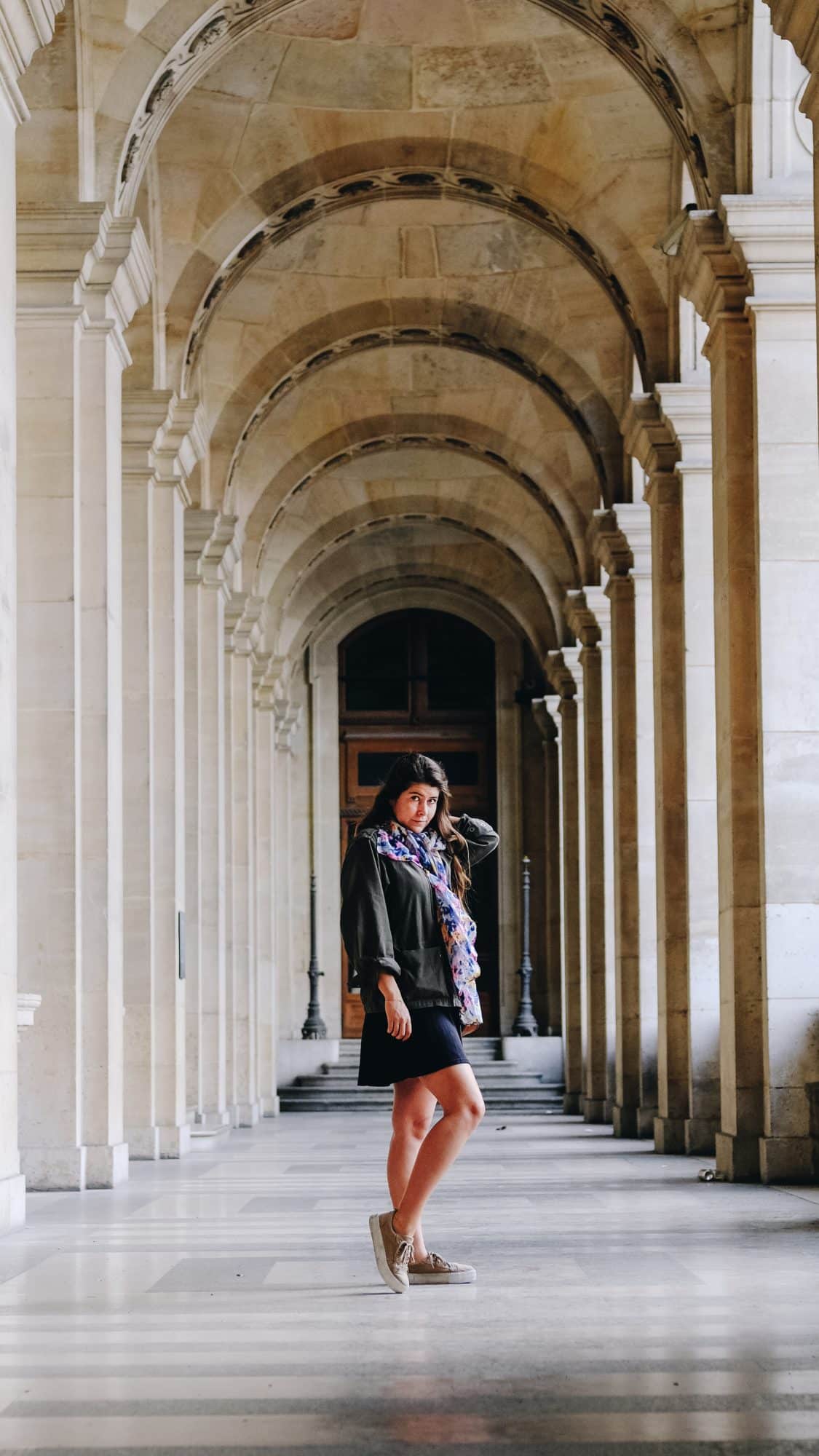 Les arches du Louvre - Paris