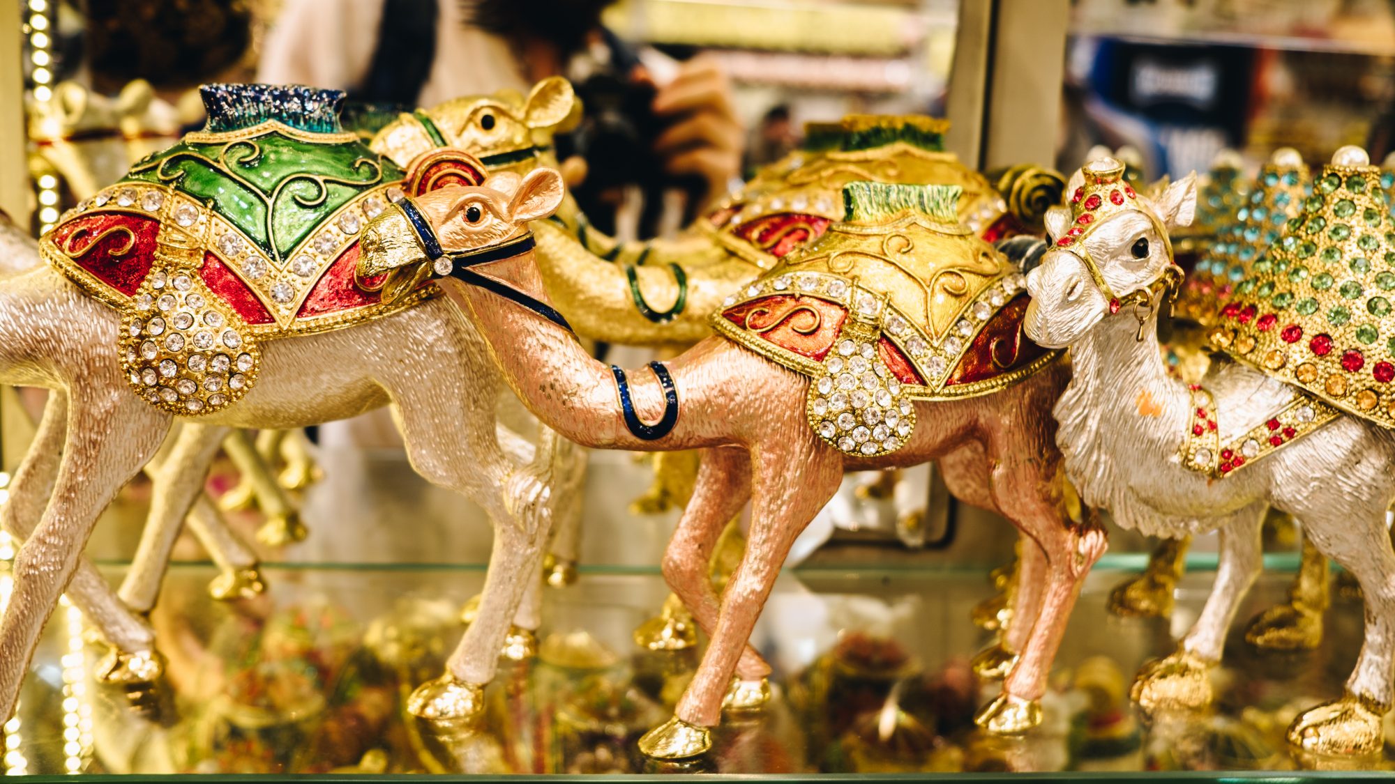 Chameau de souvenir - Souk de Deira Dubaï