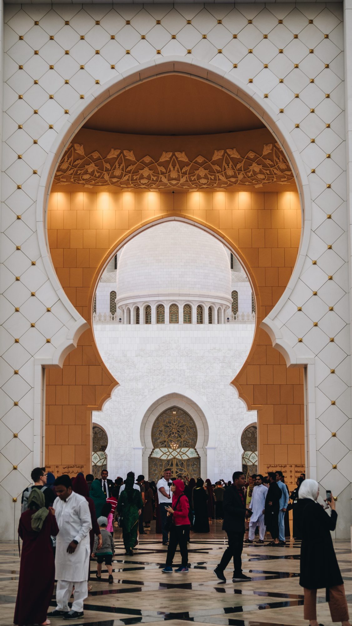 Entrée de la mosquée