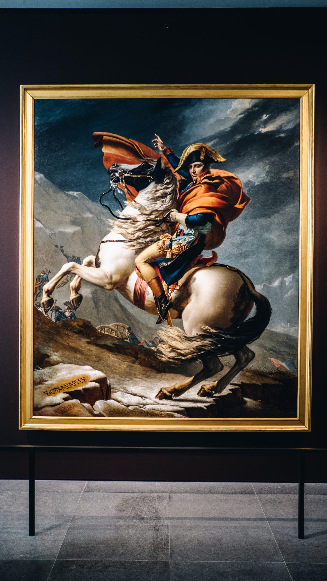 Bonaparte franchissant le Grand-Saint-Bernard