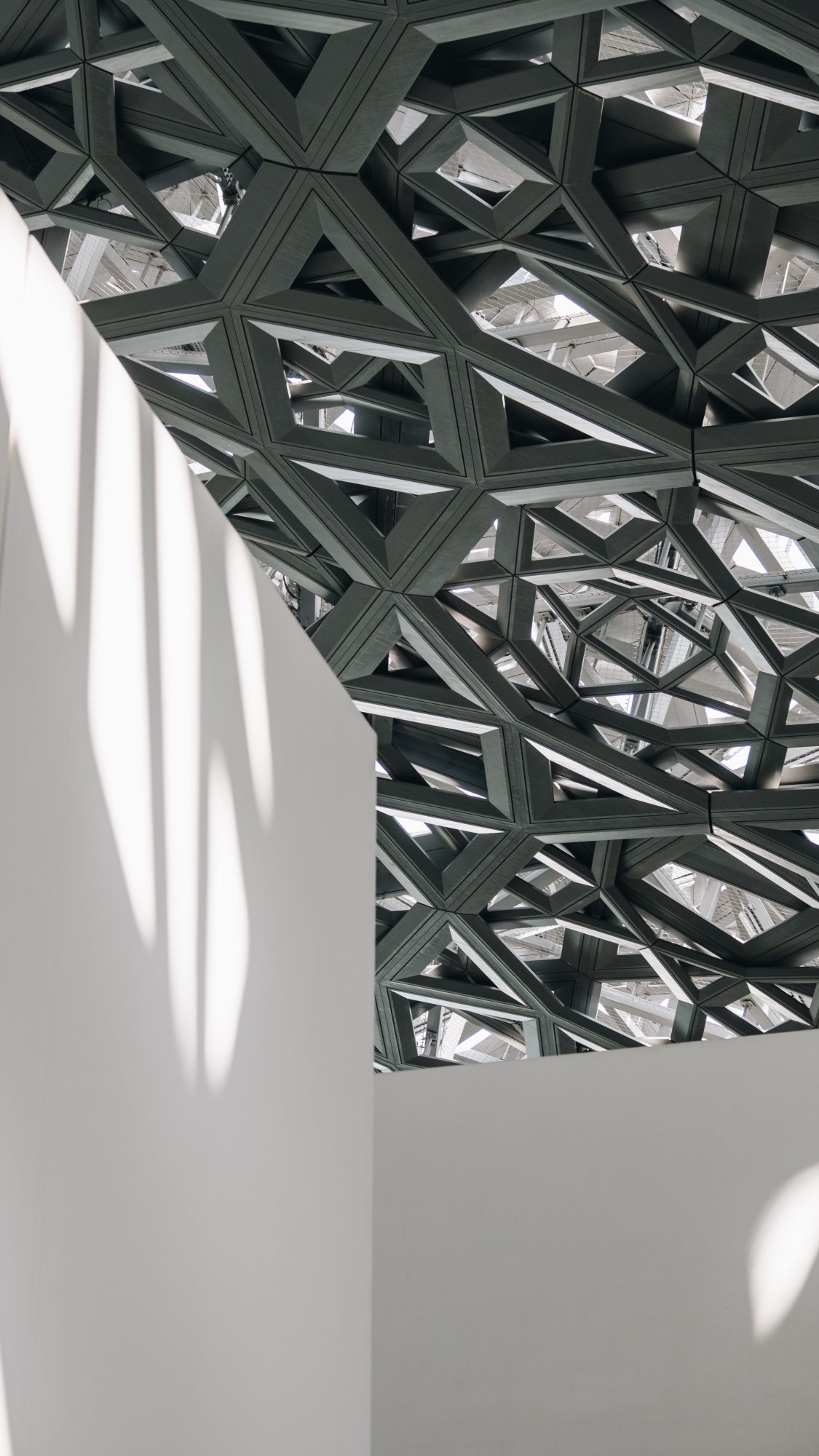 Intérieur du louvre d'Abu Dhabi