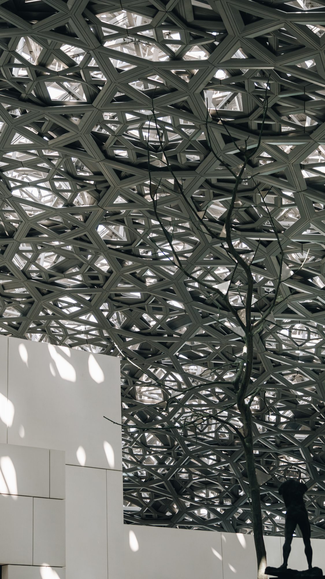 Sculpture sous coupole