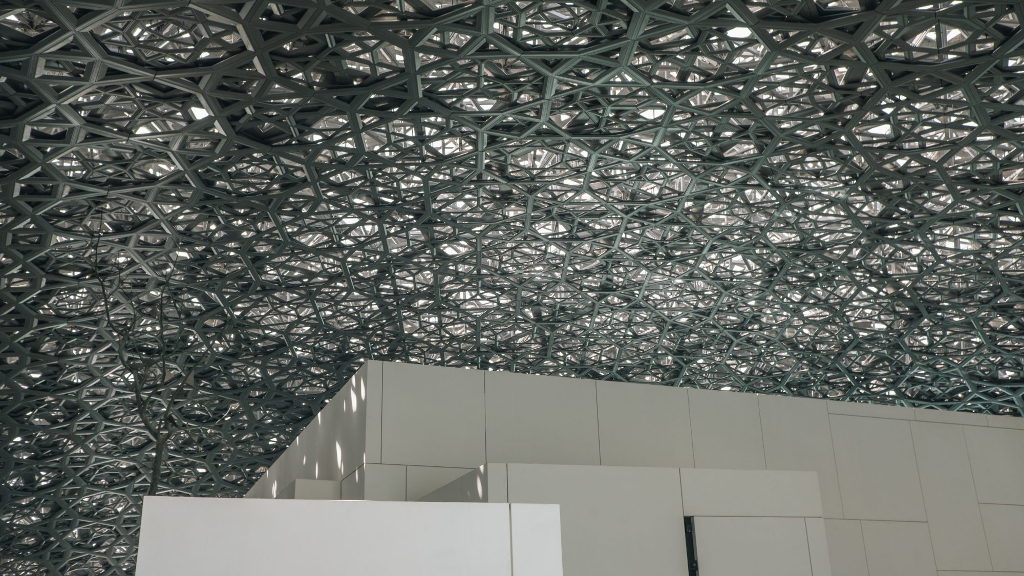 Perspective de la coupole du Louvre Abu Dhabi