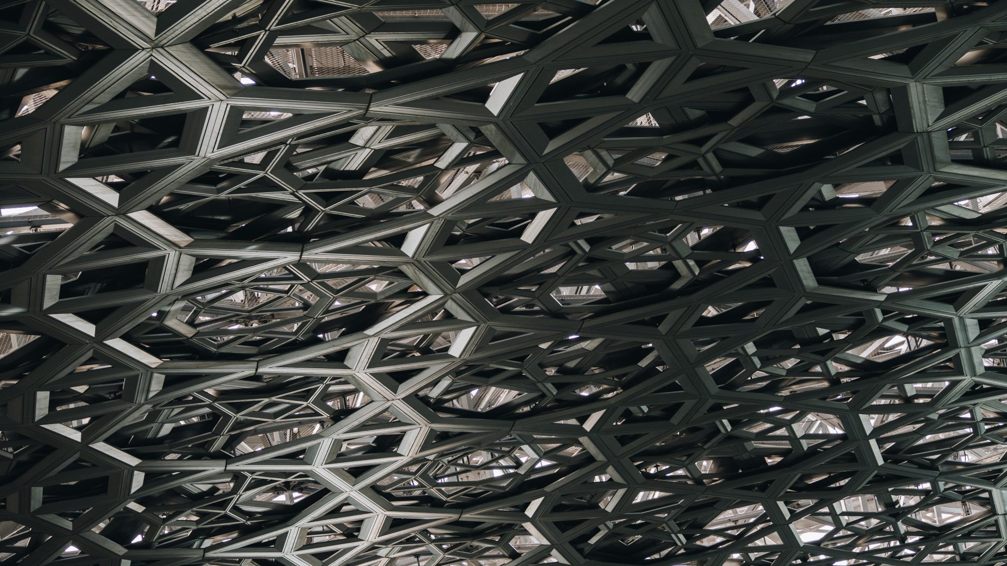 Etoiles de la coupole du Louvre d'Abu Dhabi