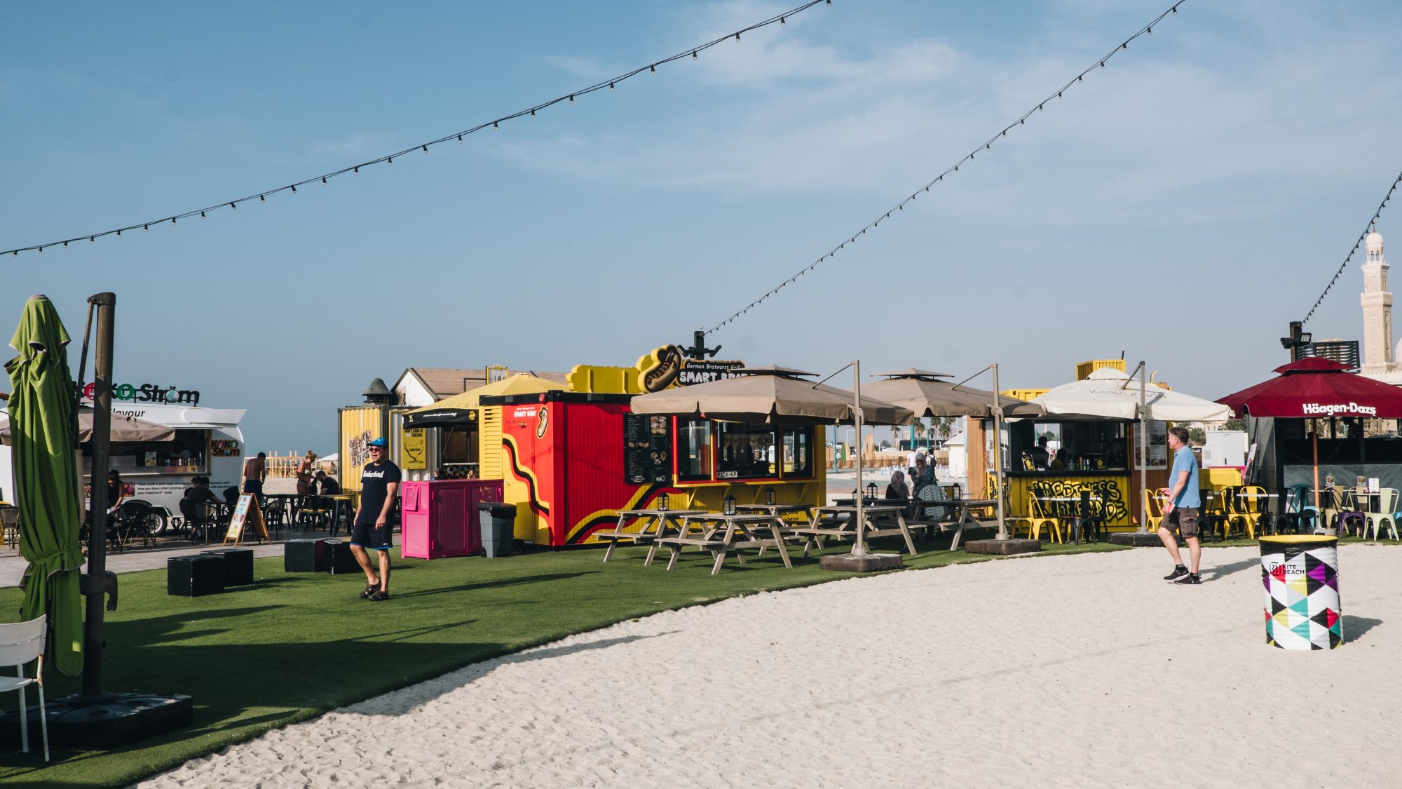Cabanes de plage - Dubaï Kite Beach