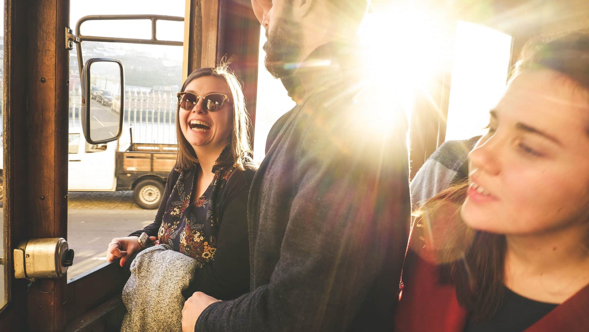 Rires en Tramway, Porto