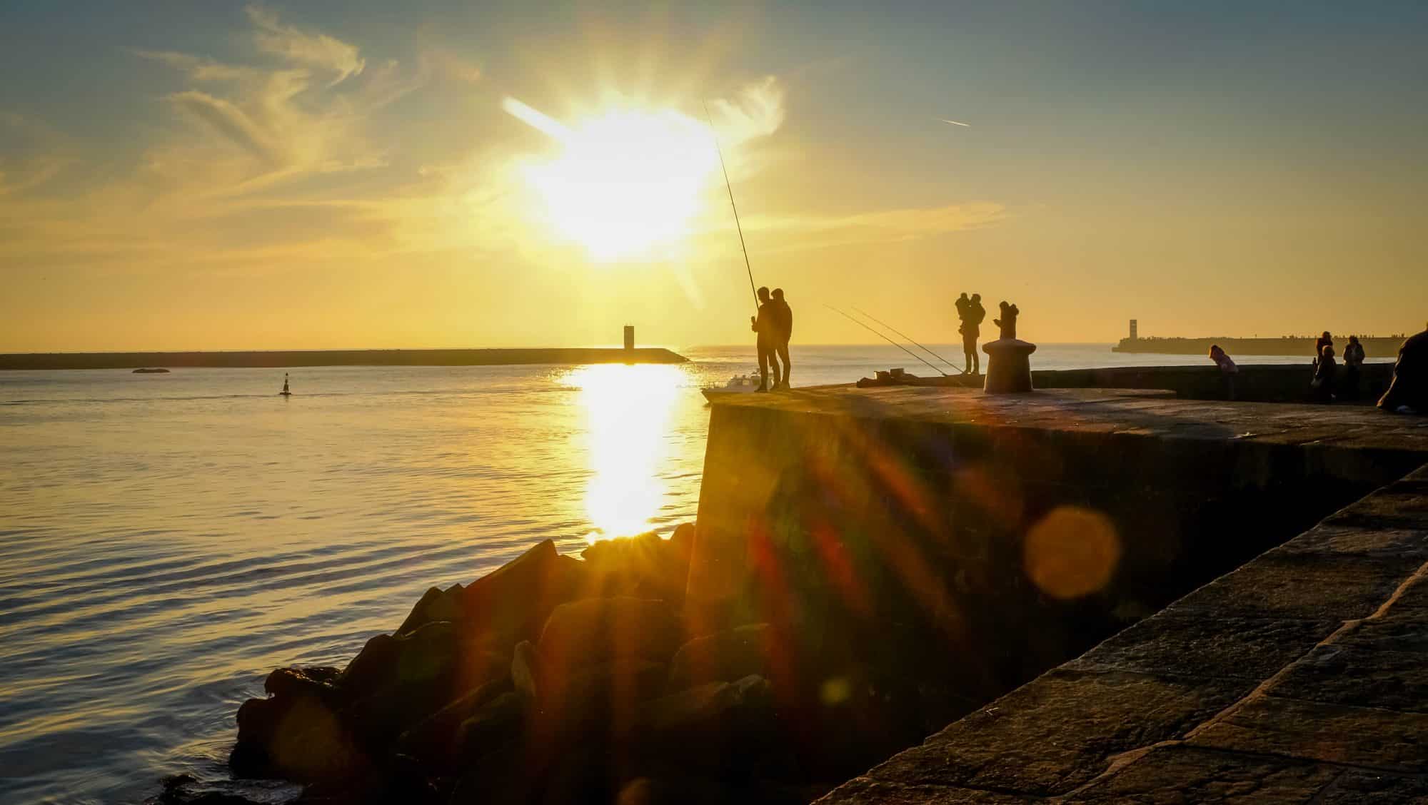 Pêcheurs au Phare de Felgueiras